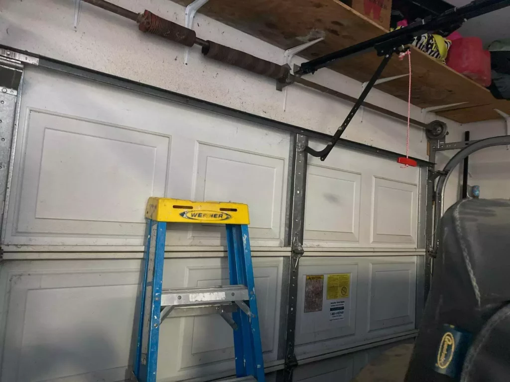 garage door spring repair Midlothian
