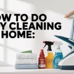 How to Do Dry Cleaning at Home