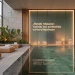 Ultimate Relaxation: Wellness and Spa Facilities at Pinery Residences Pinery Residences