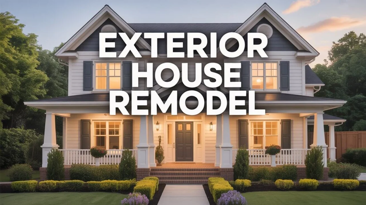 exterior house remodel