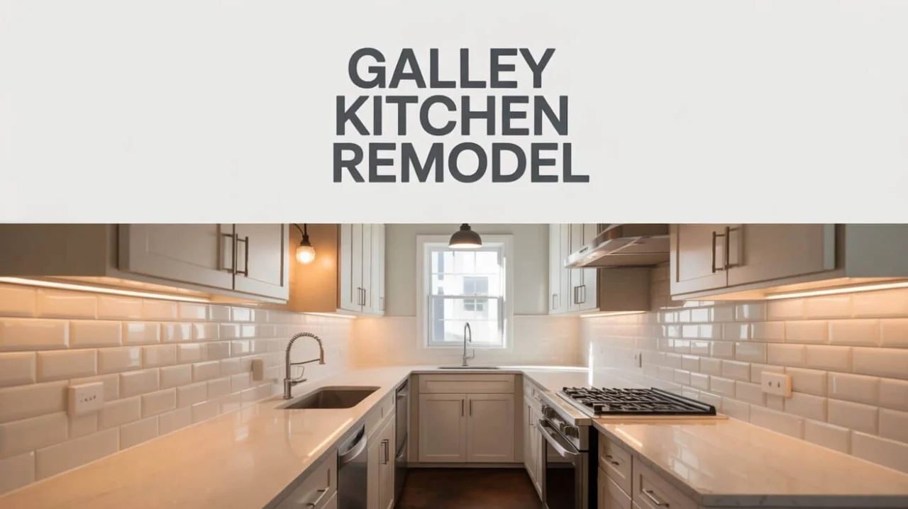 galley kitchen remodel