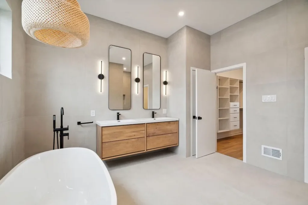 60 inch floating vanity