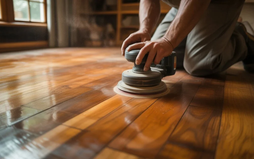 Refinishing timber floors​