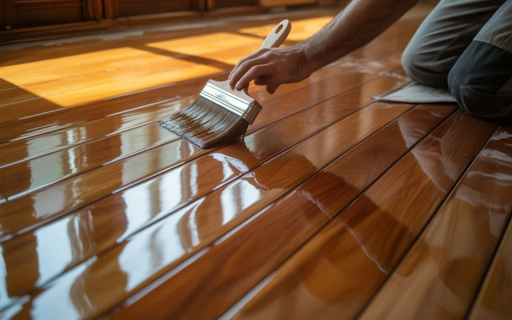 Refinishing timber floors​