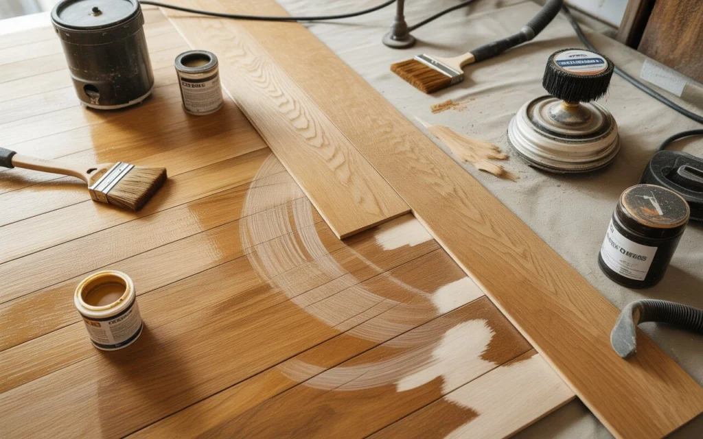 Refinishing timber floors​