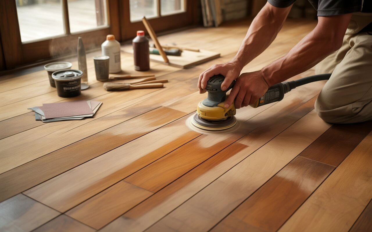 Refinishing timber floors​