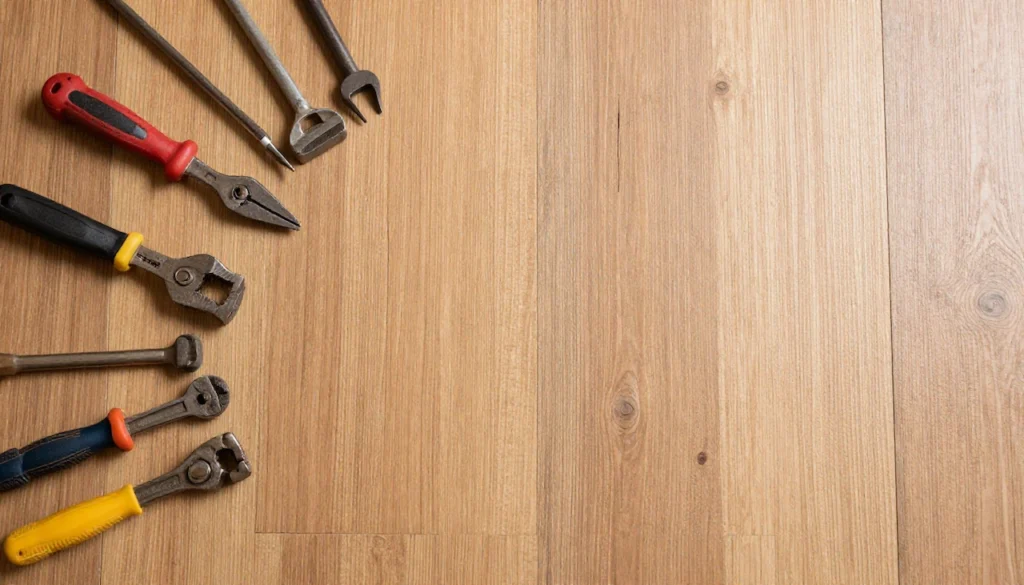 How to fix squeaky floors