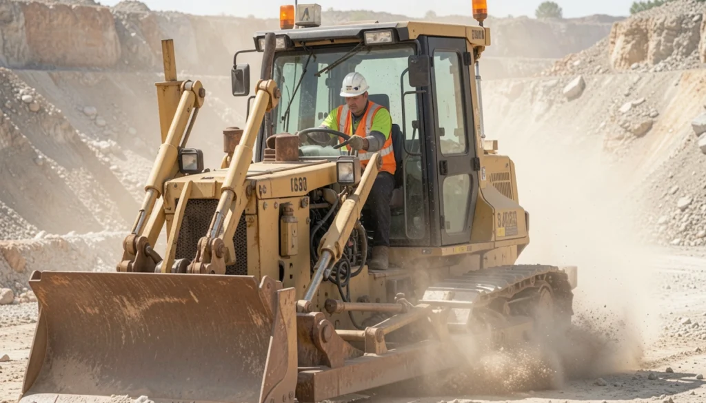 Heavy machinery operator 1 Heavy machinery operator