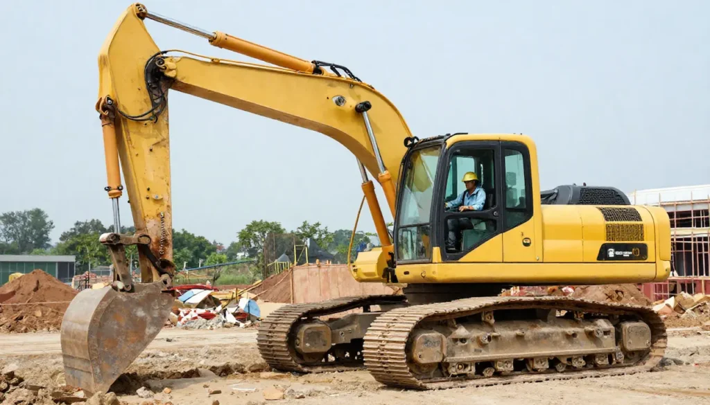 Heavy machinery operator Heavy machinery operator
