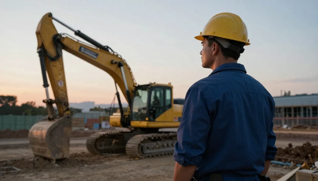 Heavy machinery operator 4 Heavy machinery operator